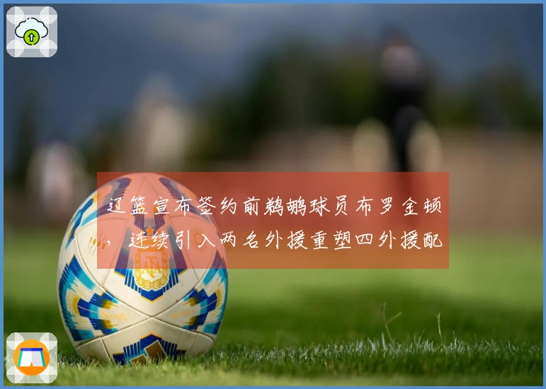 辽篮宣布签约前鹈鹕球员布罗金顿，连续引入两名外援重塑四外援配置